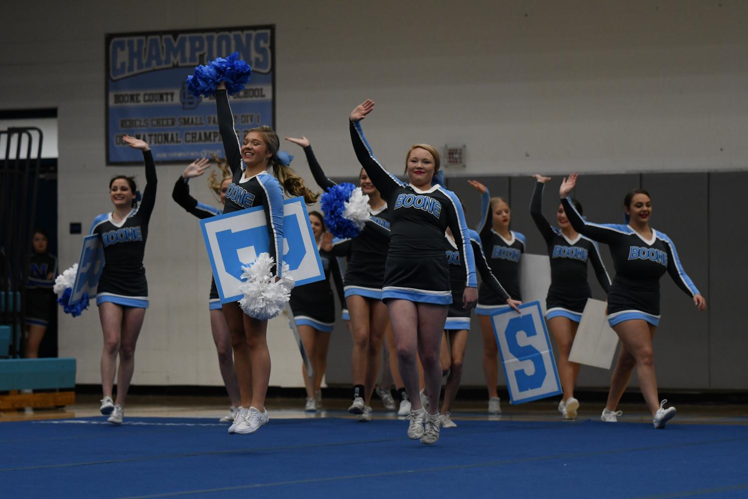 Cheer squad wins KHSAA State Championship The Rebellion