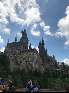 Hogwarts School of Witchcraft and Wizardry houses the ride “Harry Potter and the Forbidden Journey” at Universal Studios in Orlando.