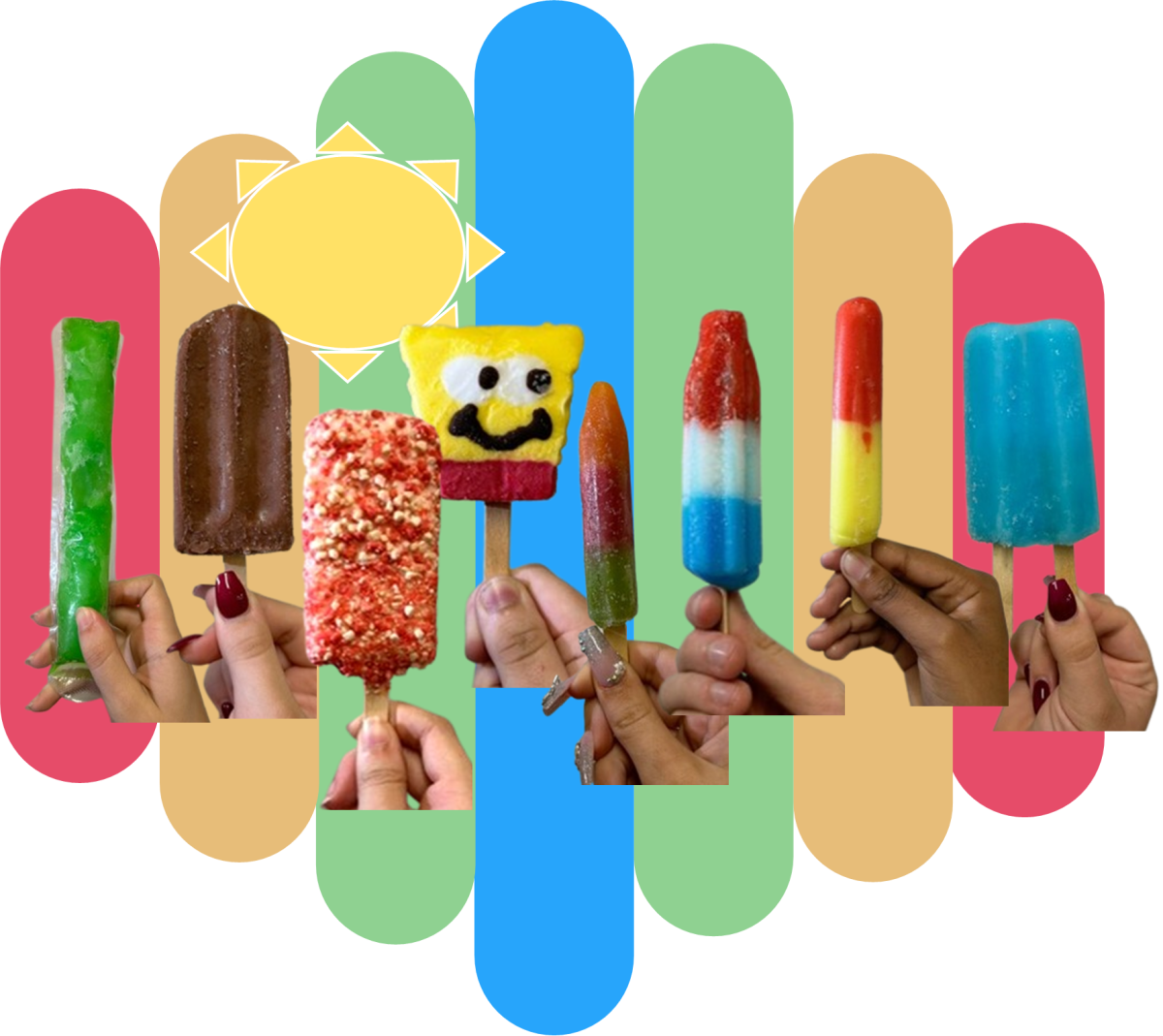 Hot humans LOVE cold pops