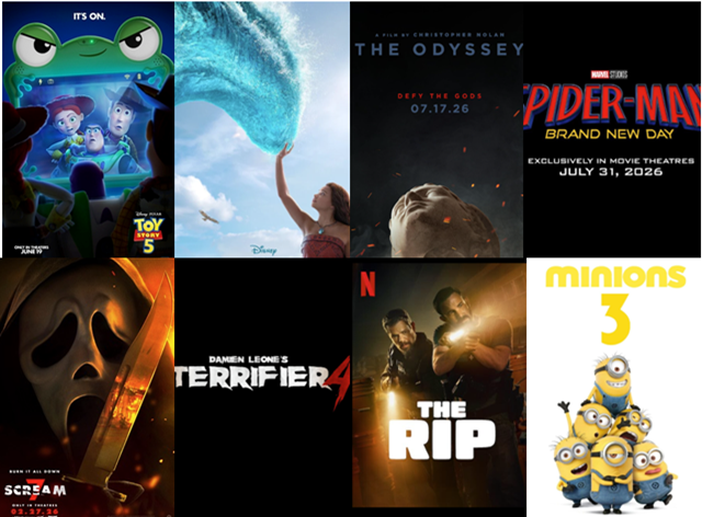 Fab Flicks of 2026
